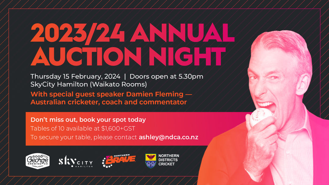 ANNUAL AUCTION NIGHT WITH DAMIEN FLEMING