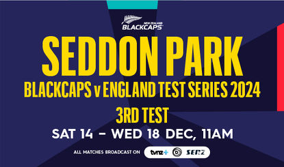 SEDDON PARK TO HOST THIRD ENGLAND TEST MATCH NEXT SUMMER